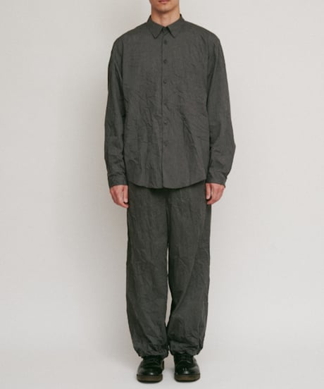 DIGAWEL  Shirt (crease finish)【GRAY】