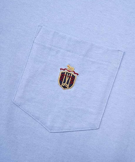 DIGAWEL × J.PRESS「CRST」 Pocket T-shirts【SAX】