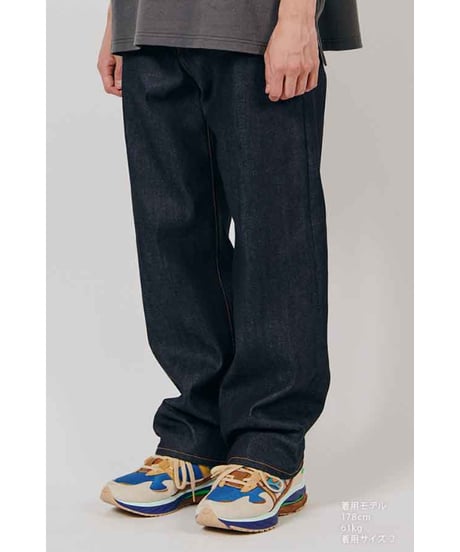 DIGAWEL  STRAIGHT DENIM PANTS