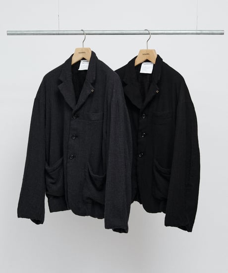 DIGAWEL Jacket (garment wash)【BLACK】
