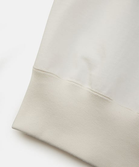 DIGAWEL Mock neck L/S T-shirt【WHITE】