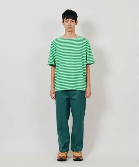 DIGAWEL  Boat neck S/S 【GREEN】