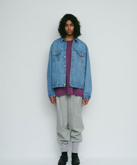 DIGAWEL S/S T-shirt (fade)【FADE PURPLE】