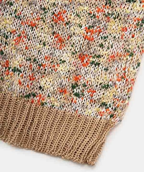 DIGAWEL  Knit Vest【BEIGE】