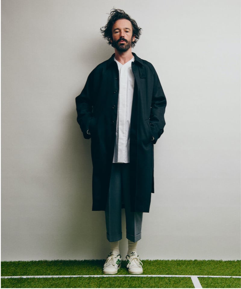 DIGAWEL Plain front Pants【GRAY】 | welles