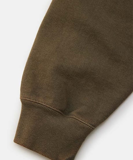 DIGAWEL Zip up hoodie (fade)【FADE KHAKI】