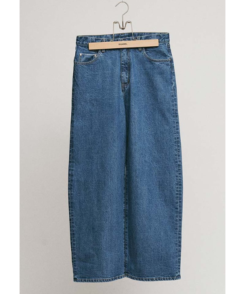 DIGAWEL Wide straight jeans【BLUE】 | welles