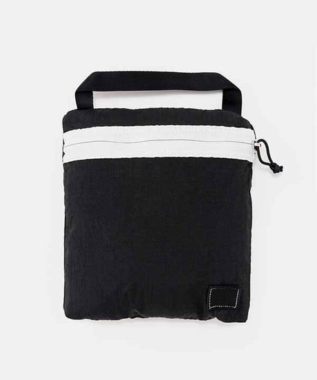 DIGAWEL  Packable Shoulder Bag (Garment Dye )【BLACK】