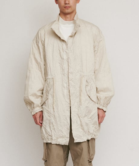 DIGAWEL  Loose coat (crease finish)【SAND BEIGE】