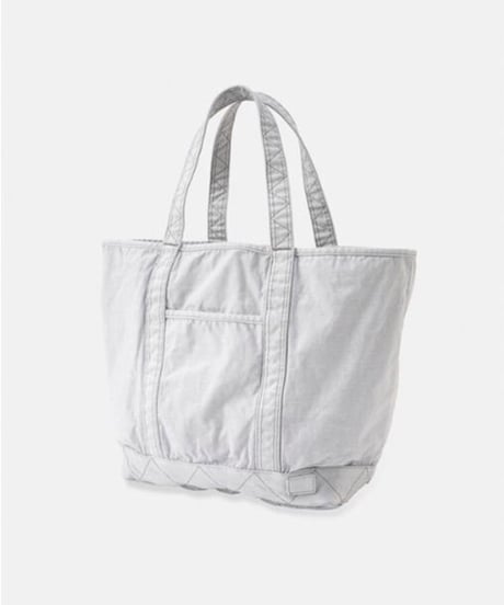 DIGAWEL  Garment Dye Vinyl Tote Bag (M)【LIGHT GRAY】