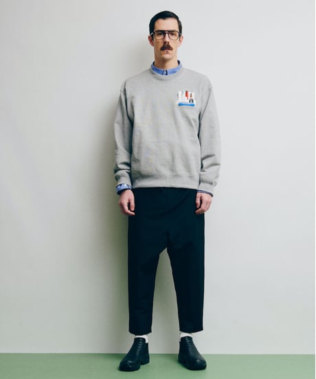 DIGAWEL  Welt Pocket Sweatshrit【GRAY】