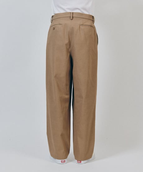 DIGAWEL  1 Intuck Pants【BEIGE】