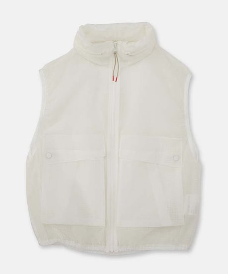 DIGAWEL Nylon vest【WHITE】