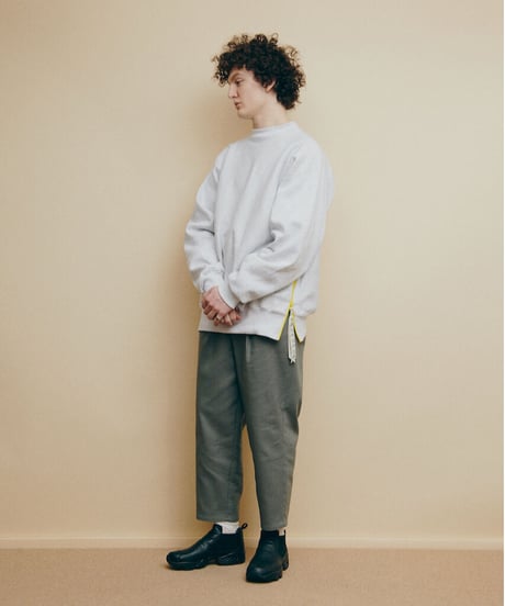 DIGAWEL  2 Tuck Tapered Pants【GRAY】