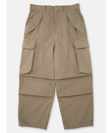 DIGAWEL Field cargo pants (garment dye)【SAGE】