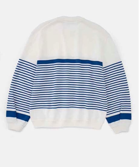 DIGAWEL  Border Sweater【BLUE】