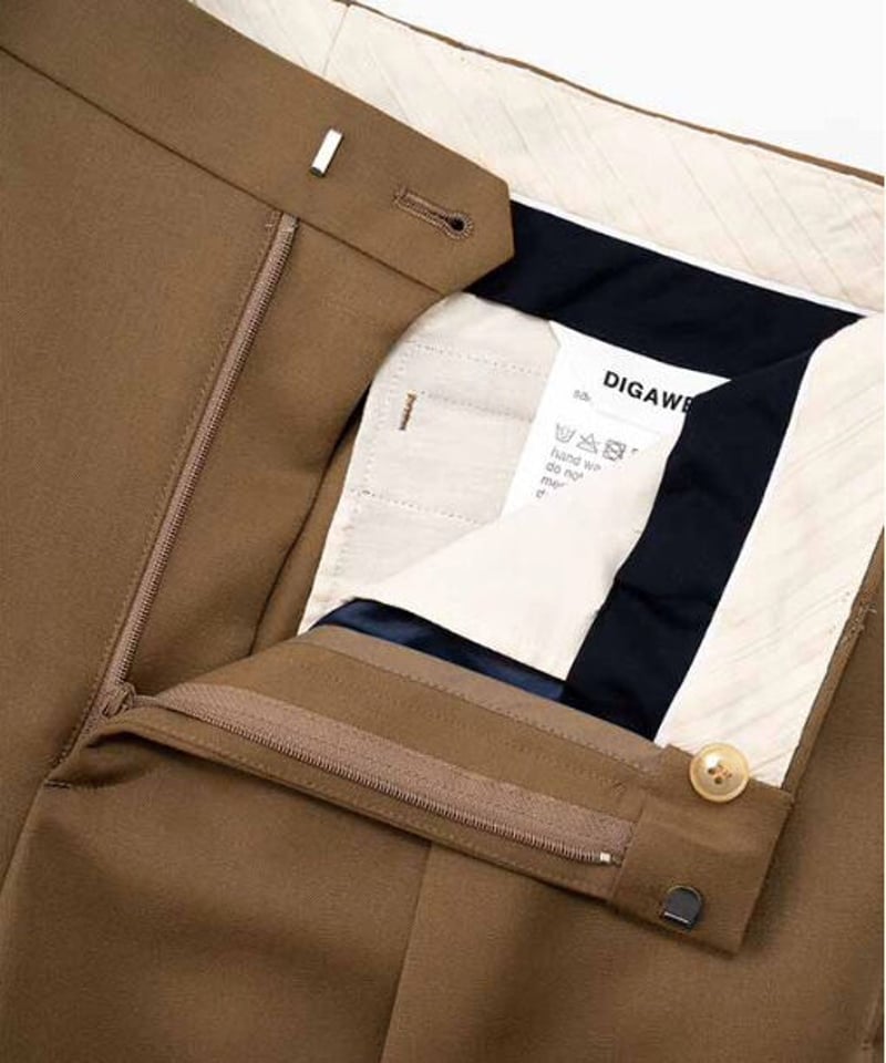 DIGAWEL 1 Intuck Pants【CAMEL】 | welles