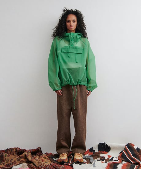 DIGAWEL  Ring dot button Pants【BROWN】