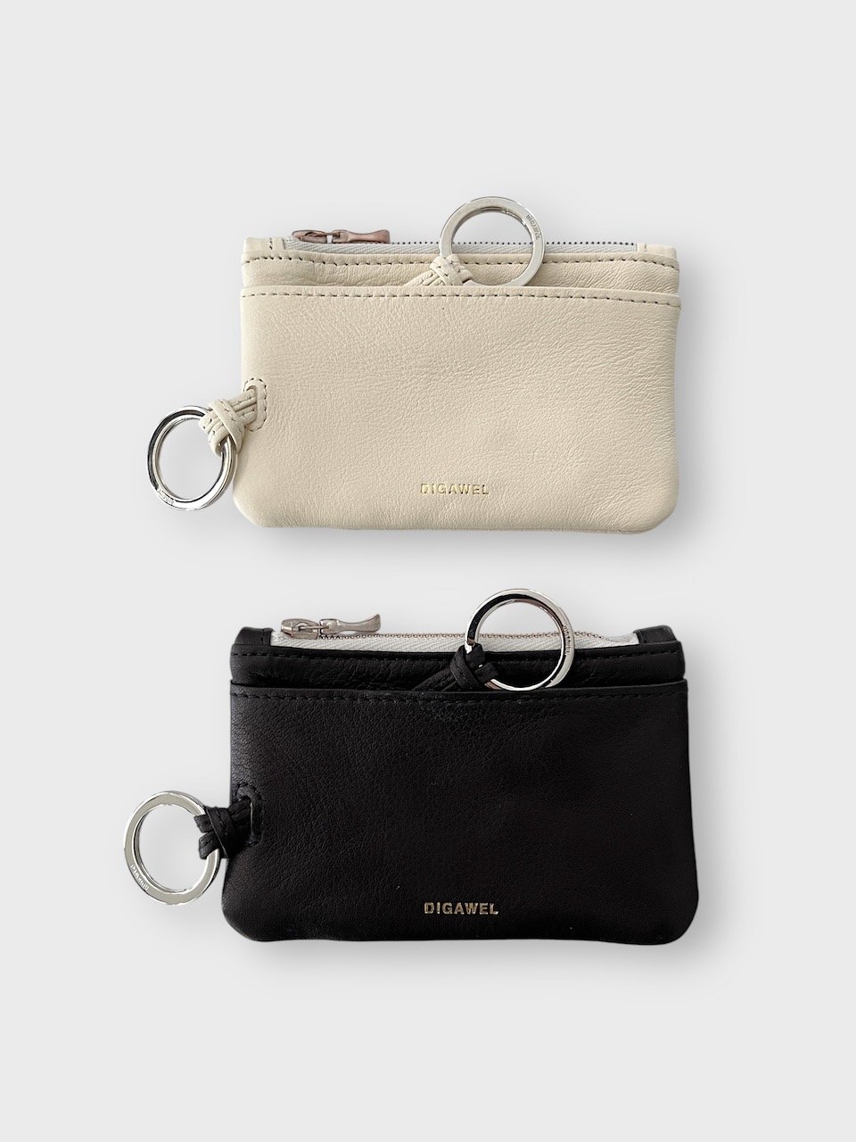 DIGAWEL Ring Card Case【BLACK】 | welles