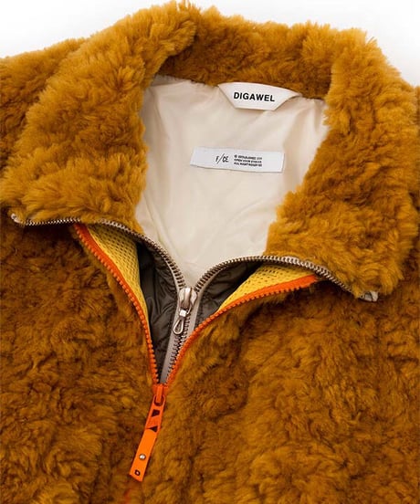 F/CE.×DIGAWEL Fleece Cold Climate Jacket(FCCJ)【MUSTARD】