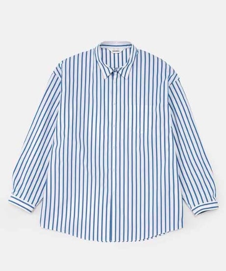 DIGAWEL  Oversized Shirt【BLUE STRIPE】