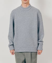 DIGAWEL Mockneck Sweater【BLUE MIX】