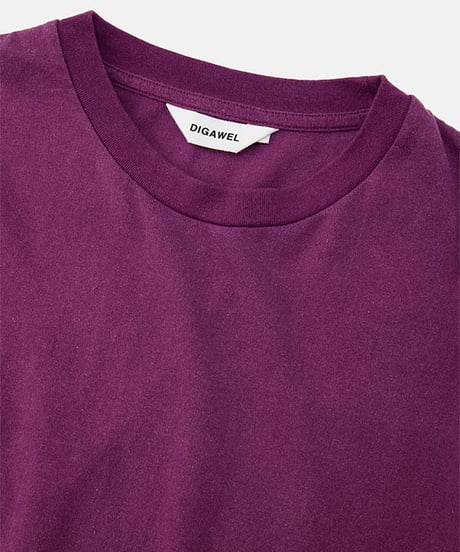 DIGAWEL S/S T-shirt (fade)【FADE PURPLE】
