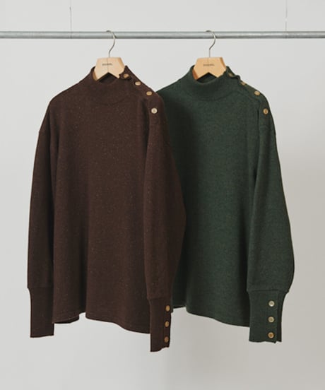 DIGAWEL  Turtleneck Sweater【BROWN】