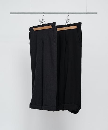 DIGAWEL Pants (garment wash)【BLACK】