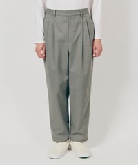DIGAWEL  2 Tuck Tapered Pants【GRAY】