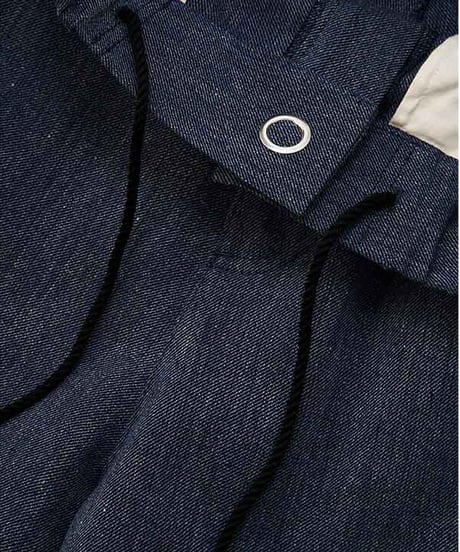 DIGAWEL  Ring dot button Pants【NAVY】