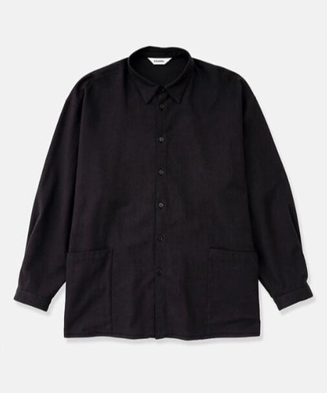 DIGAWEL  Side Pocket Oversized Shirt【BLACK】