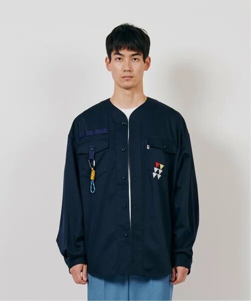 DIGAWEL＊シンプルネイビーシャツ DIGAWEL【ディガウェル】Dress shirt 