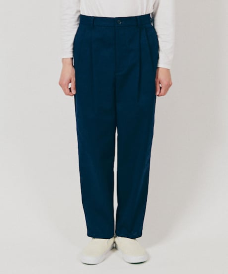 DIGAWEL  2 Tuck Tapered Pants【NAVY】