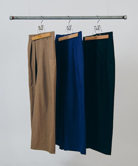 DIGAWEL  2 Intuck Pants【CAMEL】