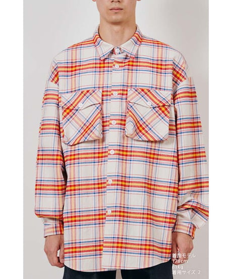 DIGAWEL  Oversized Shirt (Check) ②