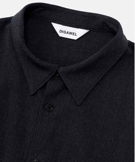 DIGAWEL  Side Pocket Oversized Shirt【C.GRAY】