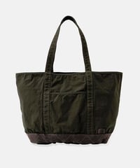 DIGAWEL  Garment Dye Vinyl Tote Bag (L)【OLIVE】