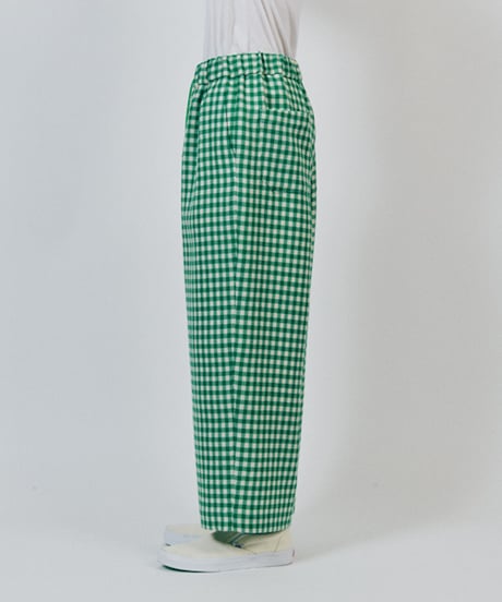 DIGAWEL  Gingham Easy Pants【GREEN】