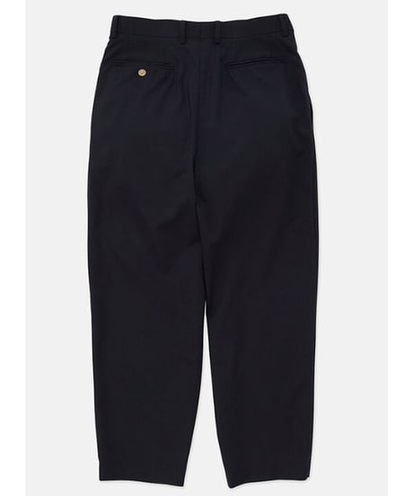 DIGAWEL  2 Tuck Tapered Pants ② combat wool【NAVY】