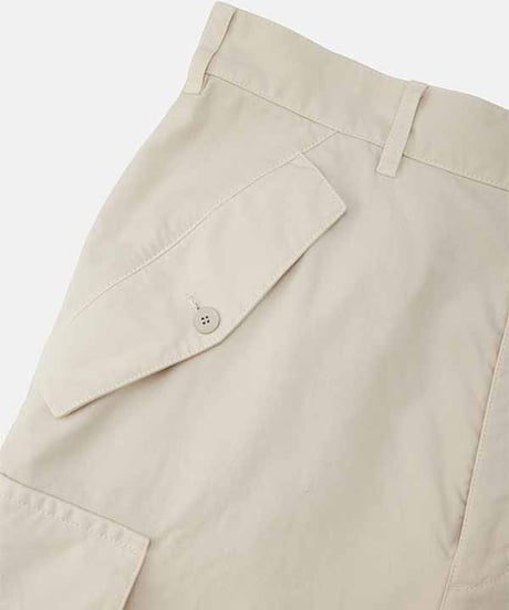 DIGAWEL Field cargo pants (garment dye)【IVORY】