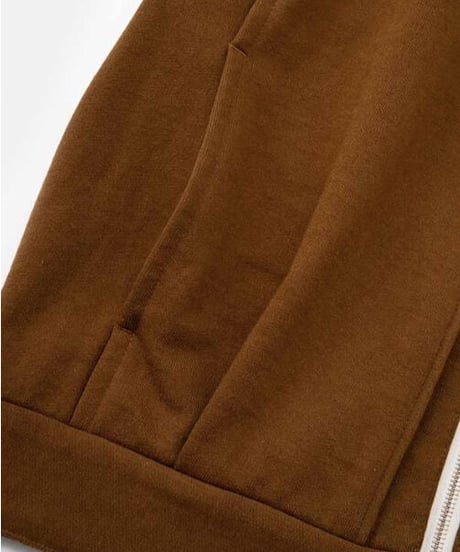 DIGAWEL  Hoodie vest ( URU TOKYO×DIGAWEL )【BROWN】