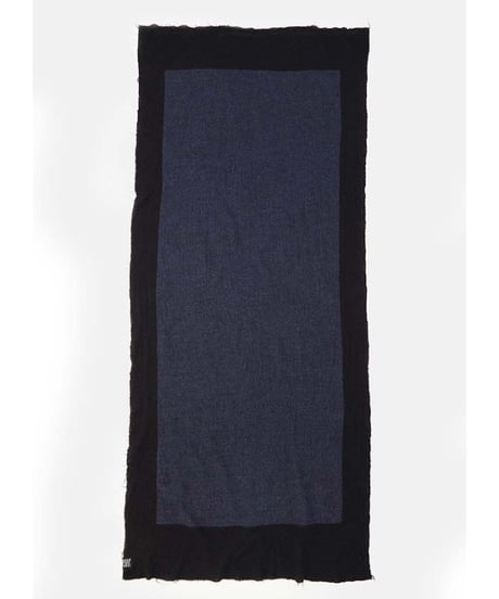 DIGAWEL Stole (fulling/milling)【BLACK/NAVY】