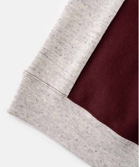 DIGAWEL  Reverse Weave Sweat Shrit【MAROON】