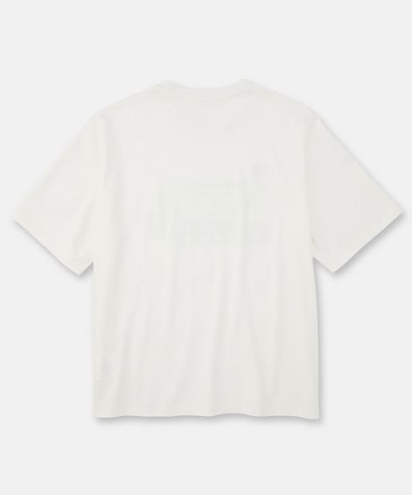 DIGAWEL Statement T-shirt【WHITE】