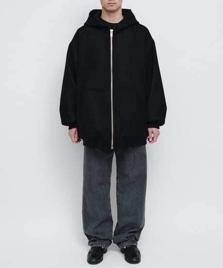 DIGAWEL Active hoodie jacket【BLACK】