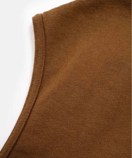 DIGAWEL  Hoodie vest ( URU TOKYO×DIGAWEL )【BROWN】