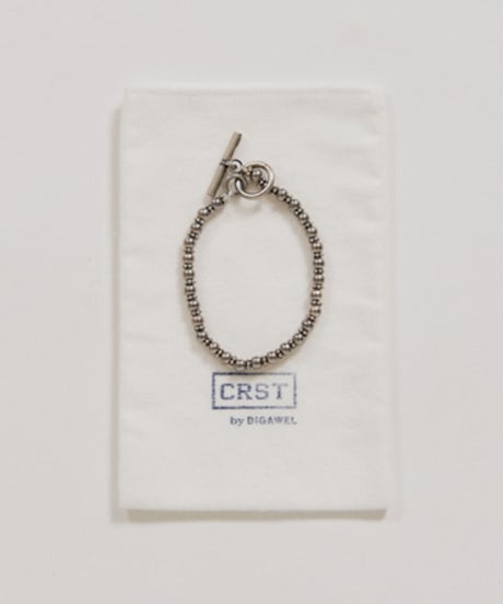 DIGAWEL × J.PRESS「CRST」 5mm Metal Pears w/Daisy Bracelet