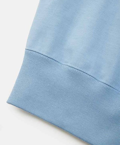 DIGAWEL Mock neck L/S T-shirt【BLUE GRAY】