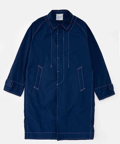 DIGAWEL  Raglan sleeve Coat (garment dye)【BLUE】